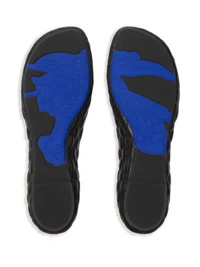 Burberry Quilted Leather Sadler Ballet Flats