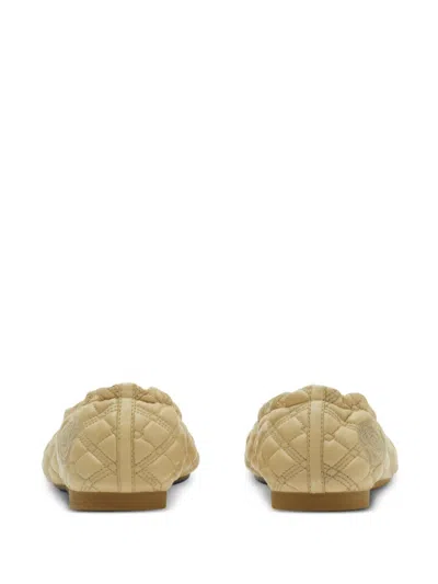 Burberry Sadler Quilted Leather Ballerina Flats