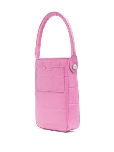 By Far Note Leather Handbag
