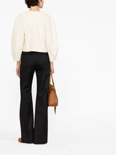 Chloé Eyelet-embellished Leather Jacket