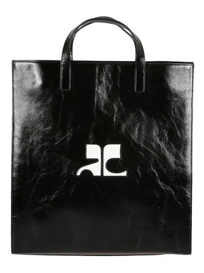 Shop Courrèges Courreges Bags.. Black