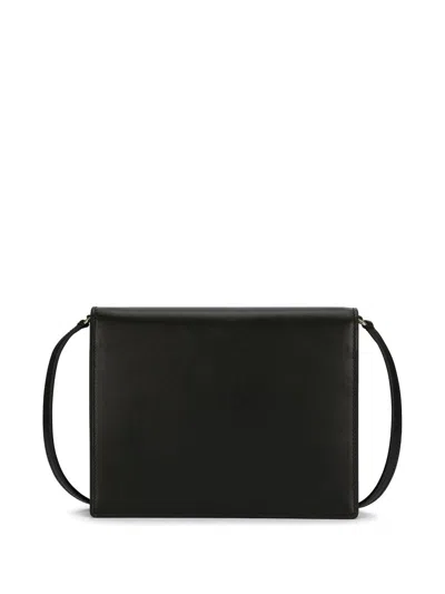 Shop Dolce & Gabbana Dg Logo Leather Crossbody Bag