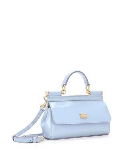 Shop Dolce & Gabbana Sicily Small Leather Handbag