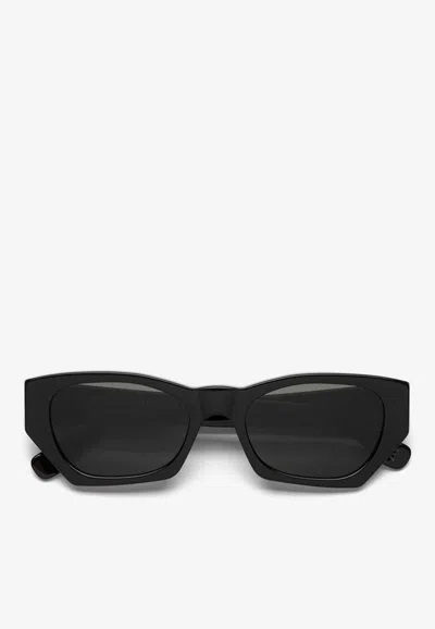 Retrosuperfuture Amata Geometric Sunglasses In Gray