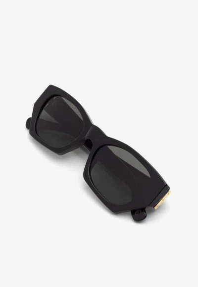 Retrosuperfuture Amata Geometric Sunglasses In Gray
