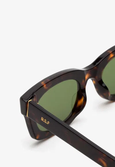 RETROSUPERFUTURE AMBOS 3627 TORTOISESHELL SQUARE SUNGLASSES 