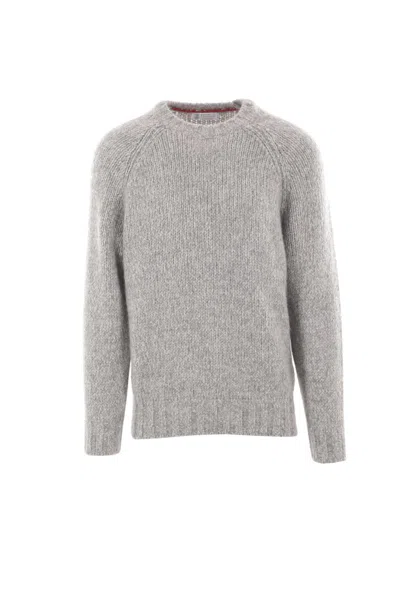 Shop Brunello Cucinelli Sweaters In Grey