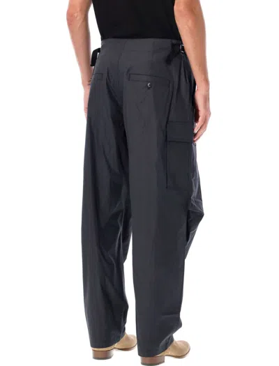 Isabel Marant Men's Caleb Cargo Pant In Faded Black