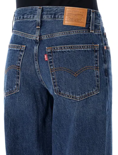 Shop Levi's Baggy Dad Jeans In Se Is Nice Dark Blue