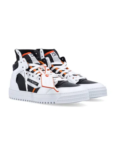 Shop Off-white 3.0 Off Court Calf Leather Black - White