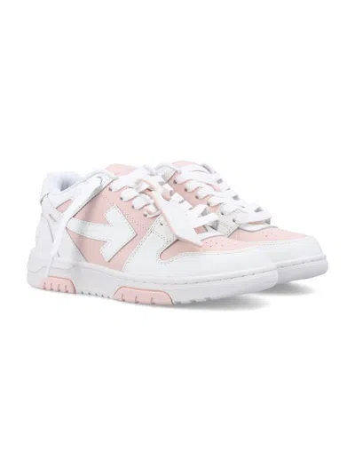 Shop Off-white Out Of Office Woman Sneakers In Nude White