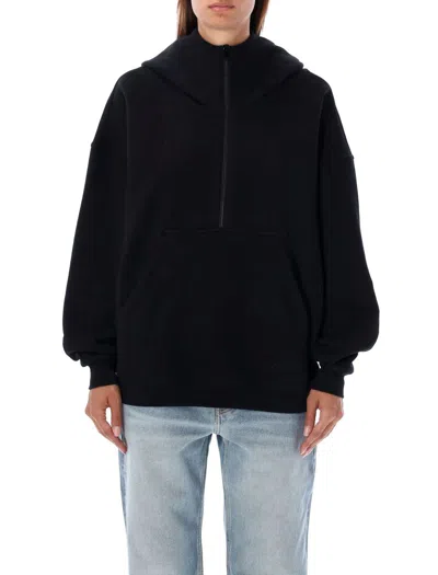 Shop Saint Laurent Camionaire Hoodie In Black