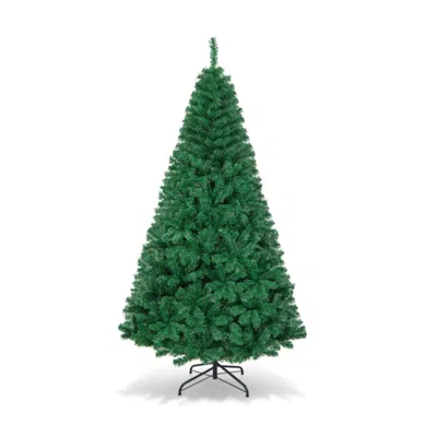 Hivvago Artificial Pvc Christmas Tree With Solid Metal Stand-7 Ft