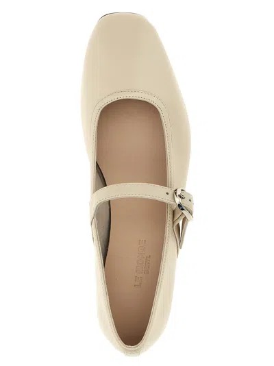 Shop Le Monde Beryl Le Monde Béryl 'mary Jane' Ballet Flats In Beige