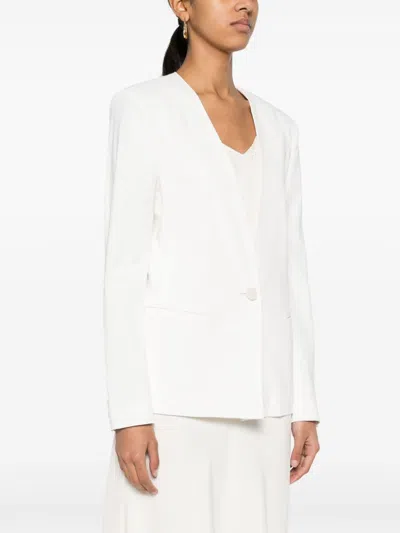Isabel Marant Manzil Single-breasted Blazer In White
