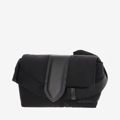 Jacquemus Le Petit Messenger Bambin In Black
