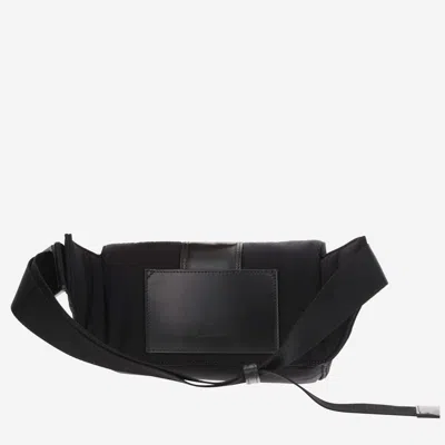 Jacquemus Le Petit Messenger Bambin In Black