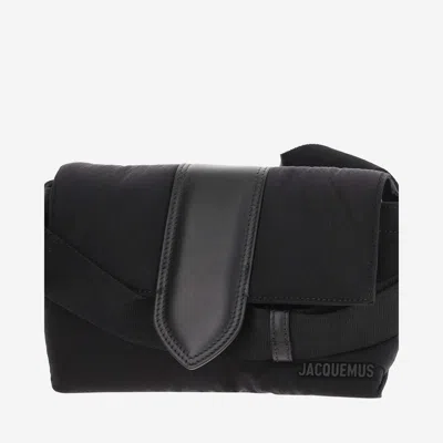 Jacquemus Le Petit Messenger Bambin In Black