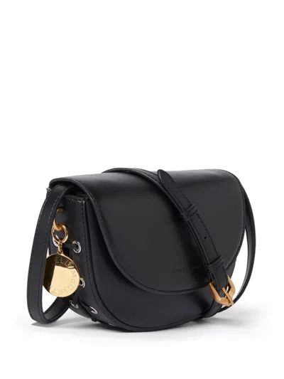 Stella Mccartney Stella Mc Cartney Frayme Mirum Shoulder Bag Black In Black