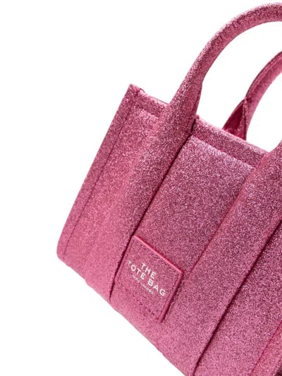 Shop Marc Jacobs The Crossbody Tote Mini Bag In Fuchsia