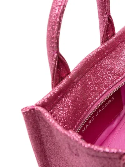 Shop Marc Jacobs The Crossbody Tote Mini Bag In Fuchsia