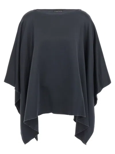 Shop Gianluca Capannolo 'iris' Top In Gray