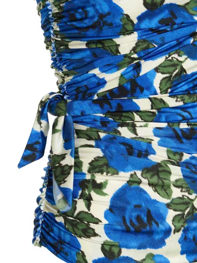 Shop Philosophy 'flower Bloom' Off Shoulder Top In Multicolor