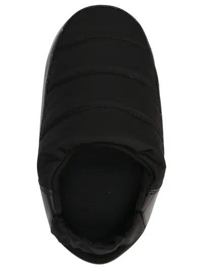 Moon Boot Mb Sandal Band Nylon Woman Sneakers Black Size 8-8.5 Textile Fibers In Black