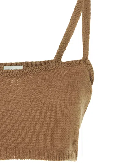Mixik 'ailen' Top In Beige