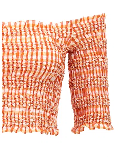 Kenzo Cotton T-shirt In Orange