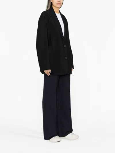 Studio Nicholson Pre Cotton Blend Jacket In Black