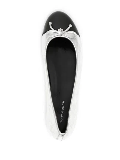 Tory Burch Heels In Silver