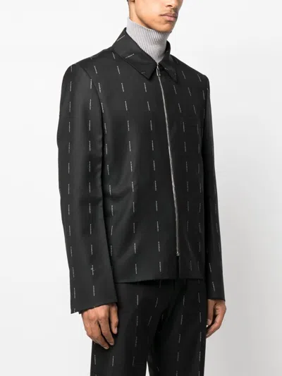 Givenchy Wool Zipped Jacket In Black