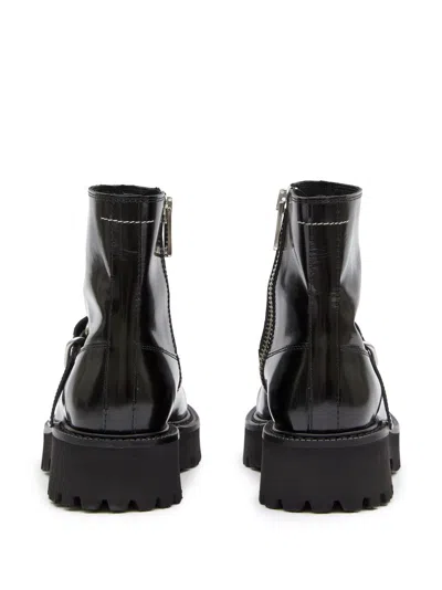 Shop Mm6 Maison Margiela Ankle Boot In Black