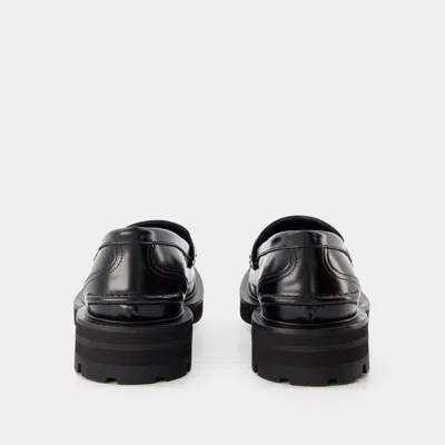 Shop Alexander Mcqueen Loafers In Black