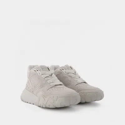 Shop Alexander Mcqueen Sneaker High In Beige