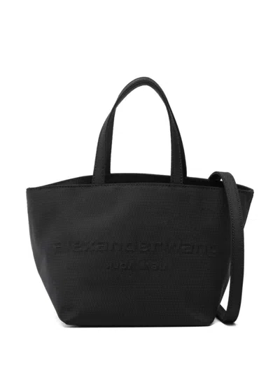 Shop Alexander Wang Punch Mini Tote Bag In Black