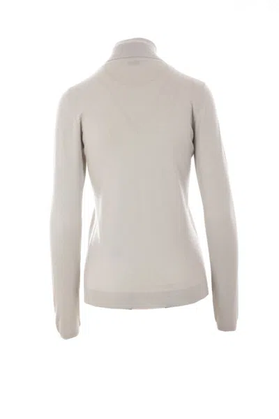 Shop Brunello Cucinelli Sweaters In Mother Of Pearl