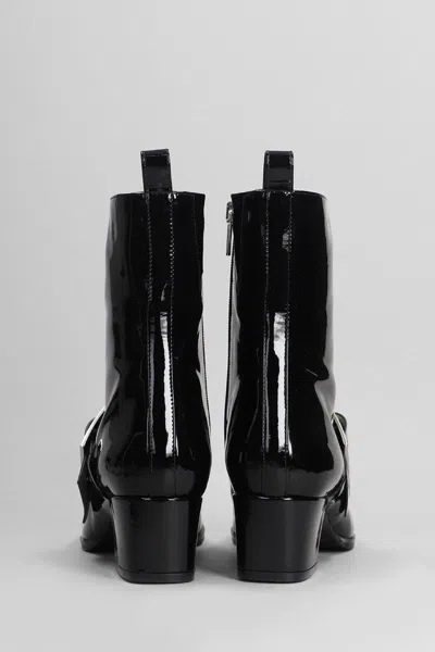Carel Paris Woman Ankle Boots Black Size 8 Leather In Black