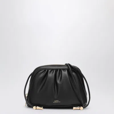 Shop Apc A.p.c. Mini Ninon Shoulder Bag In Black