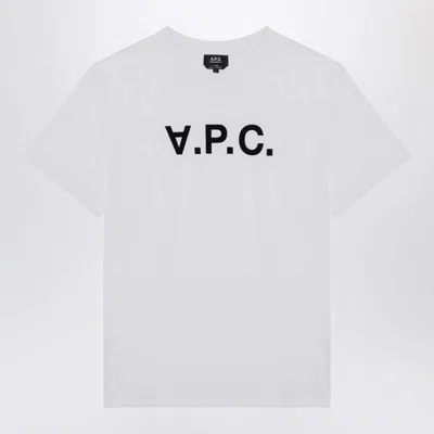 Shop Apc A.p.c. T-shirt With Logo In White