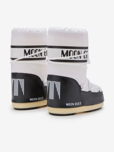 Moon Boot Kids Icon Boots In White