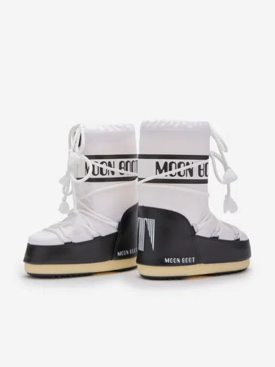 Moon Boot Kids Icon Boots In White