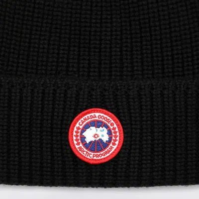 Shop Canada Goose Hat In Black