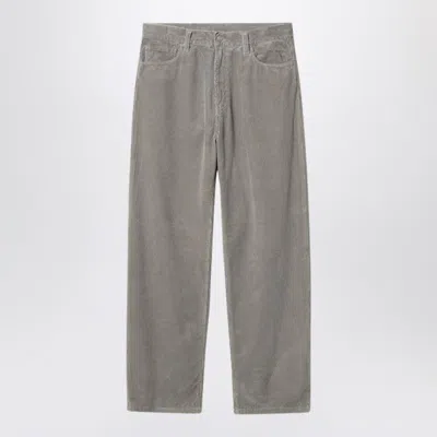 Shop Carhartt Wip Landon Pant Misty Corduroy In Grey