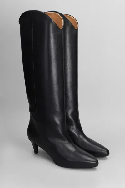 Gisel Moire 60mm Gitana Boots In Black