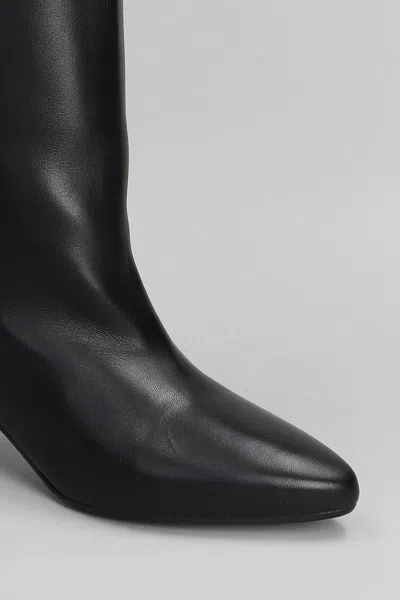 Gisel Moire 60mm Gitana Boots In Black