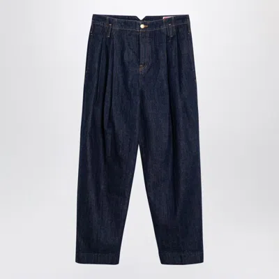 Shop Kenzo Loose Jeans In In Blue