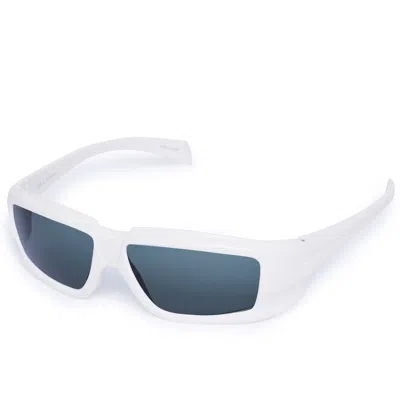 Rick Owens Drkshdw Rectangle-frame Sunglasses In Cream/black
