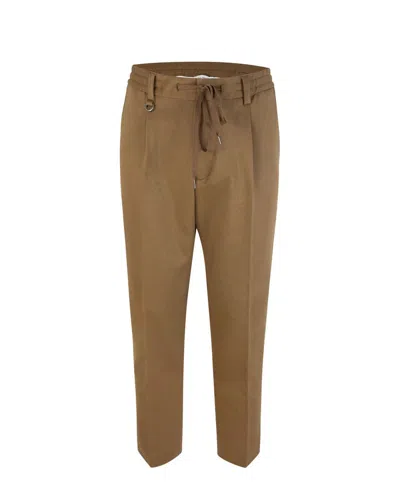 Shop Paolo Pecora Pants In Brown